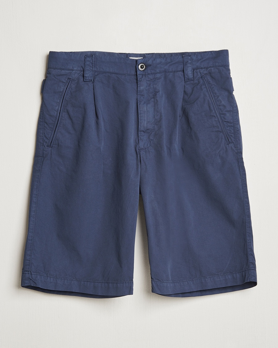 Herr | Chinosshorts | C.P. Company | Cotton Gabardine Shorts Navy