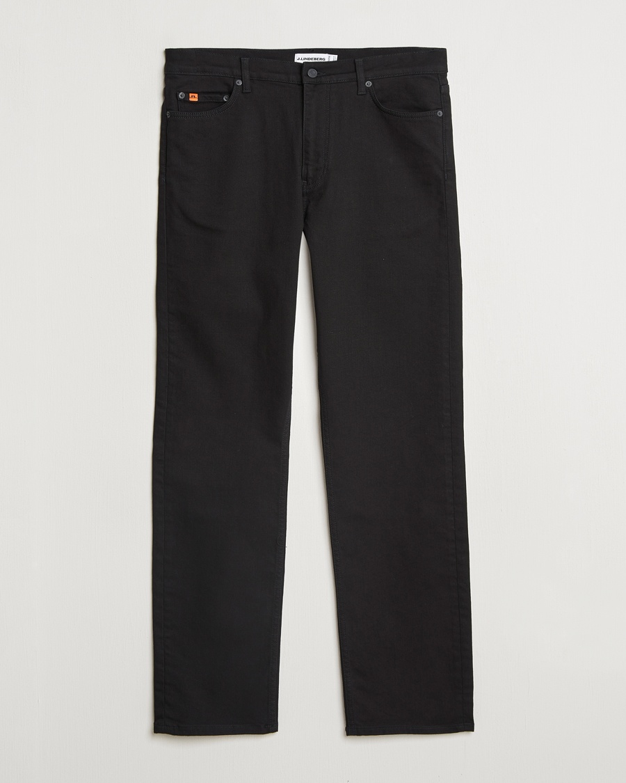 J.Lindeberg Cody Reg Jeans Stay Black – Svart