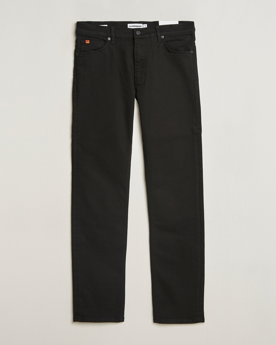 Herr | Svarta jeans | J.Lindeberg | Jax Washed Slim Jeans Black