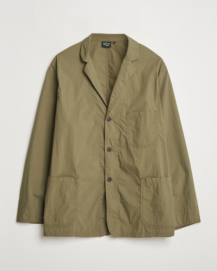 Herr | Bomullskavajer | orSlow | Light Cotton Blazer Army Green