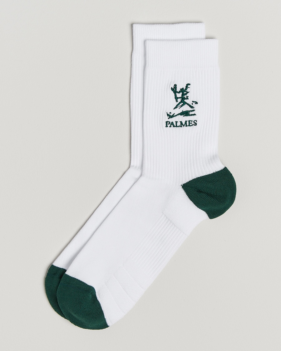 Herr | Underkläder | Palmes | 2-Pack Contrast Tennis Socks White