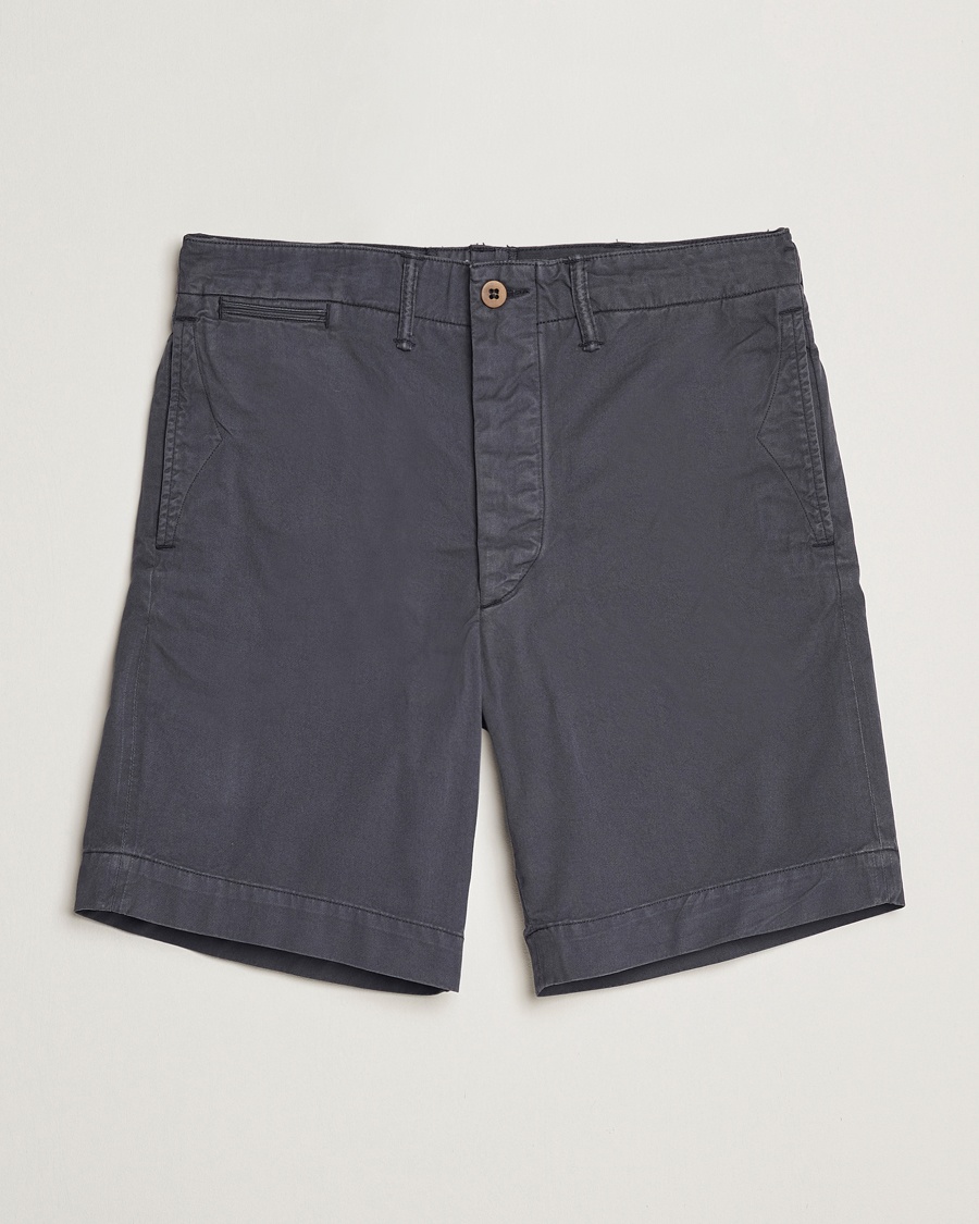 Herr | Chinosshorts | RRL | Officers Flat Shorts Navy