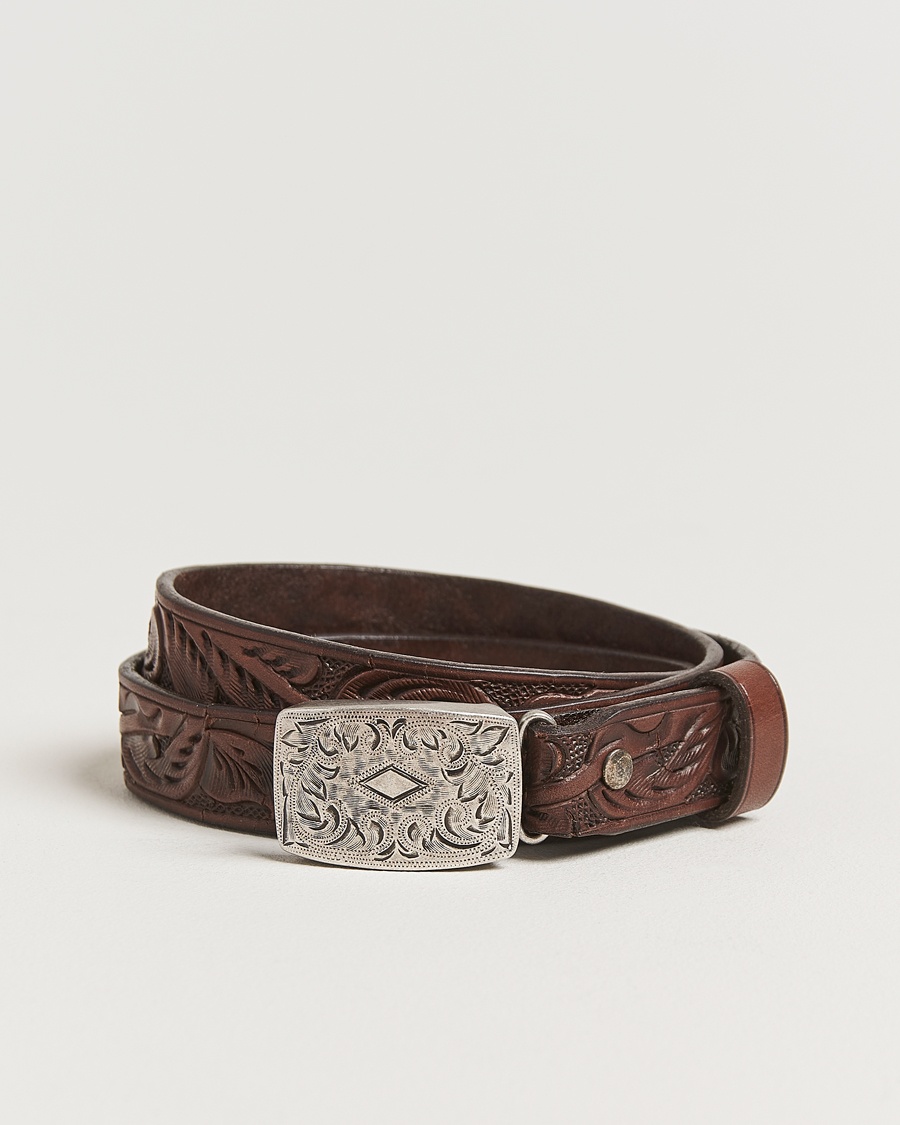 Herr | Accessoarer | RRL | Coleman Belt Brown