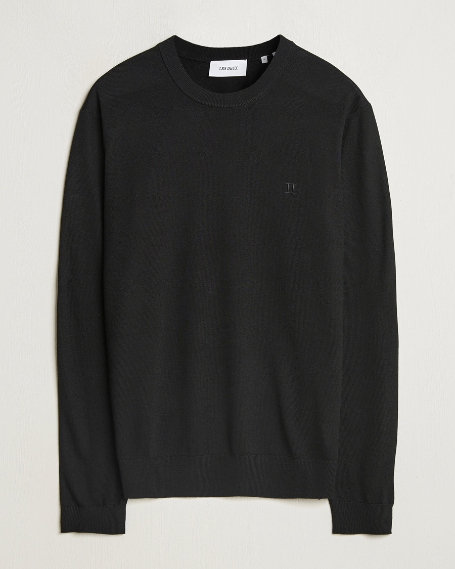 Herr | LES DEUX | LES DEUX | Greyson Merino Knit Black