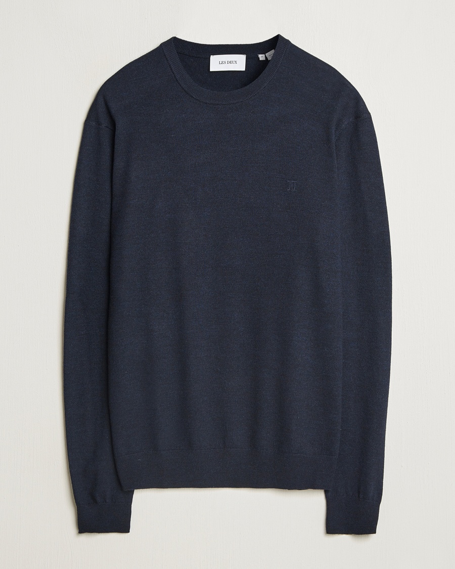 Herr | LES DEUX | LES DEUX | Greyson Merino Knit Dark Navy