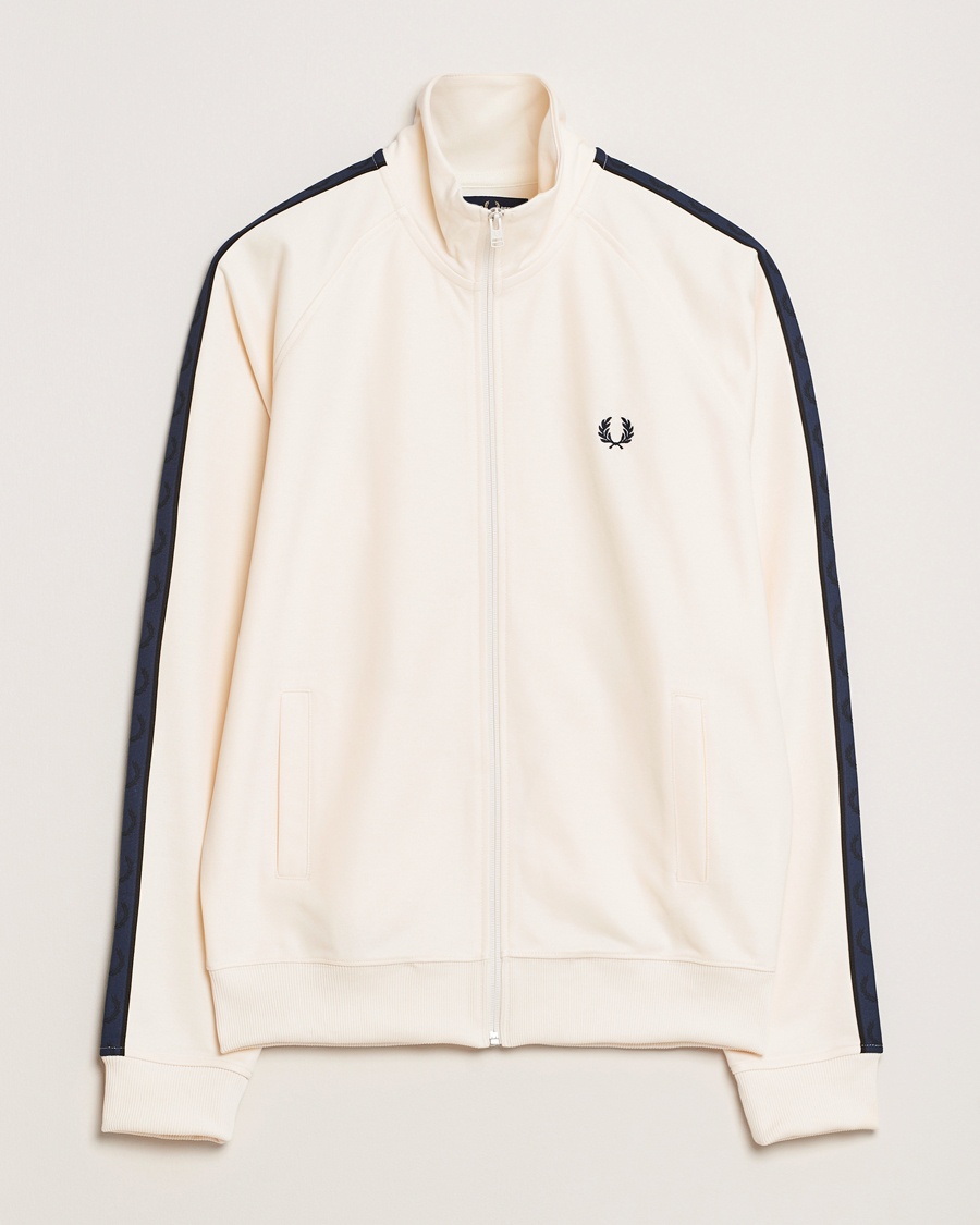 Herr | Fred Perry | Fred Perry | Taped Track Jacket Ecru