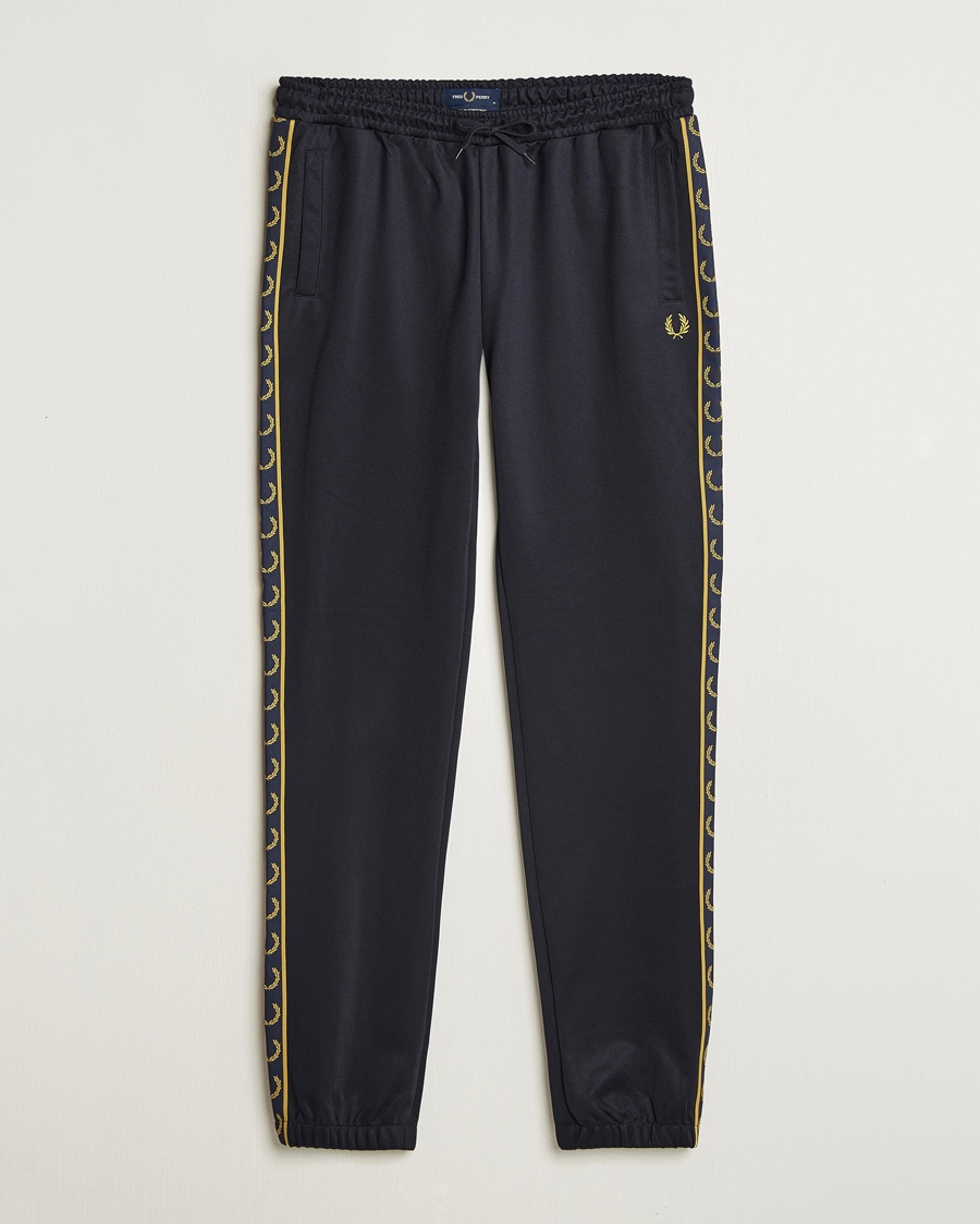 Herr | | Fred Perry | Taped Track Pants Navy