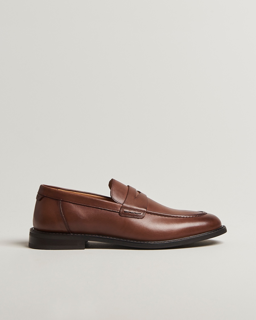 Herr | Skor | GANT | Lozham Leather Loafer Cognac