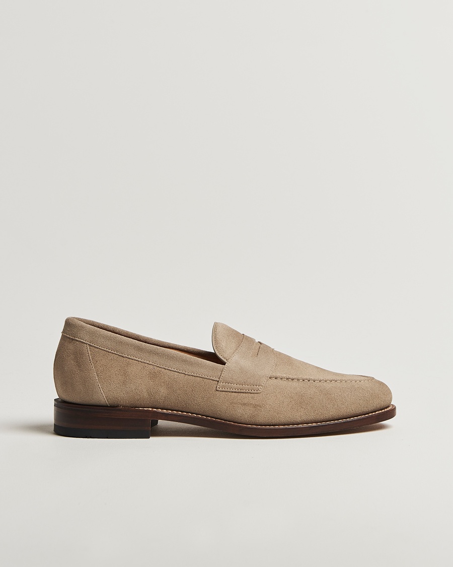 Herr | Skor | Loake 1880 | Imperial Suede Loafers Sand