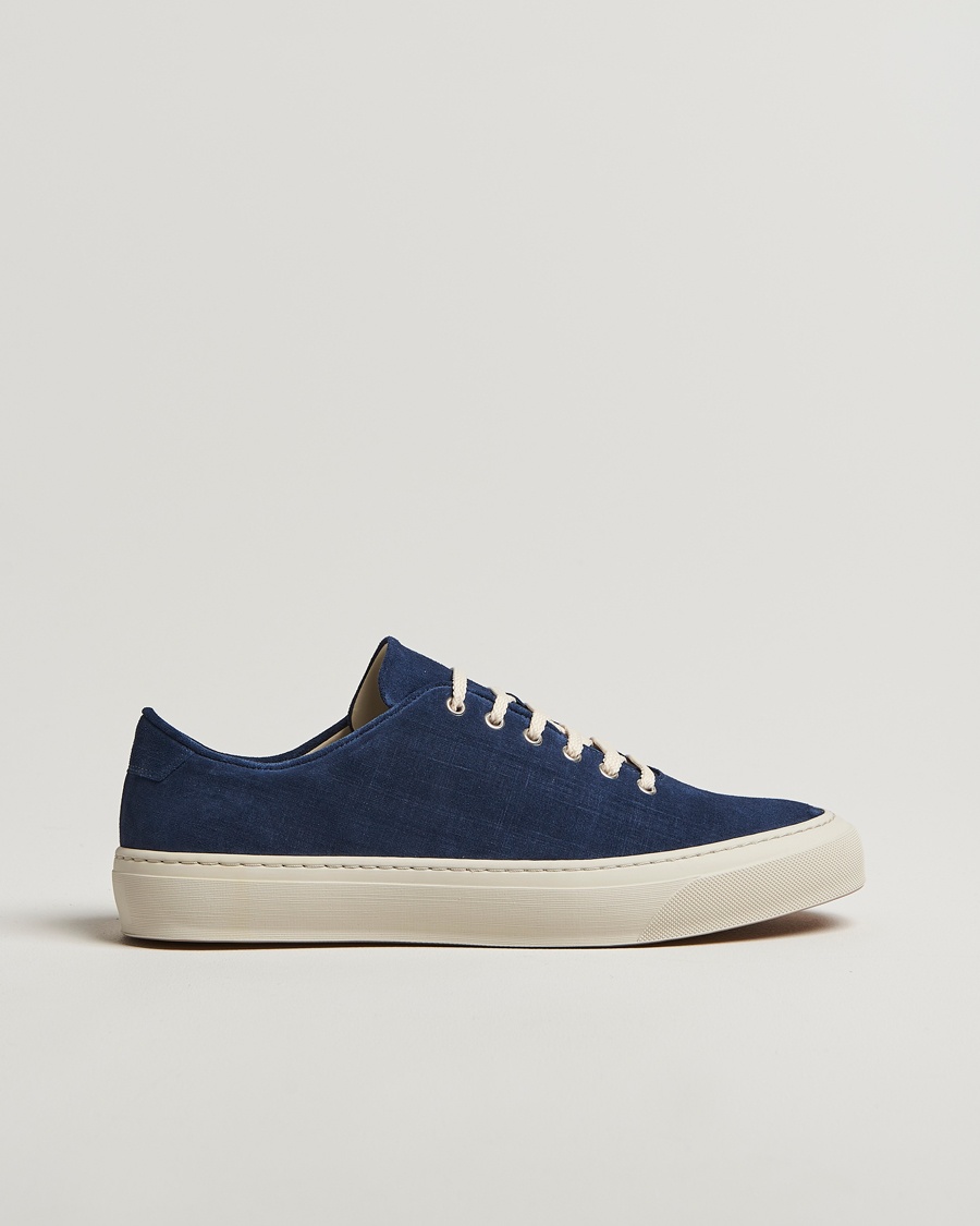 Herr | | CQP | Genoa Suede Deck Shoe Indigo