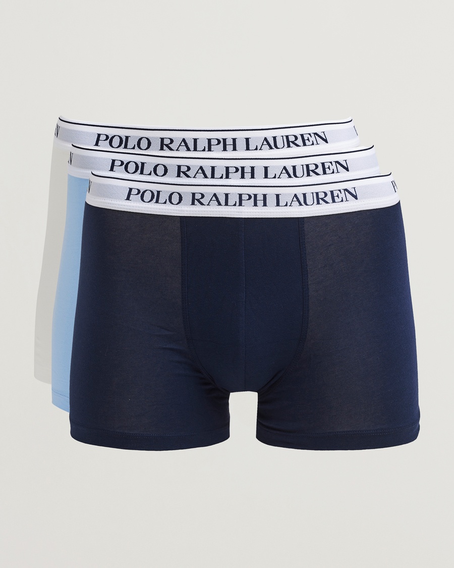 Herr | Kalsonger | Polo Ralph Lauren | 3-Pack Trunk Navy/Blue/White