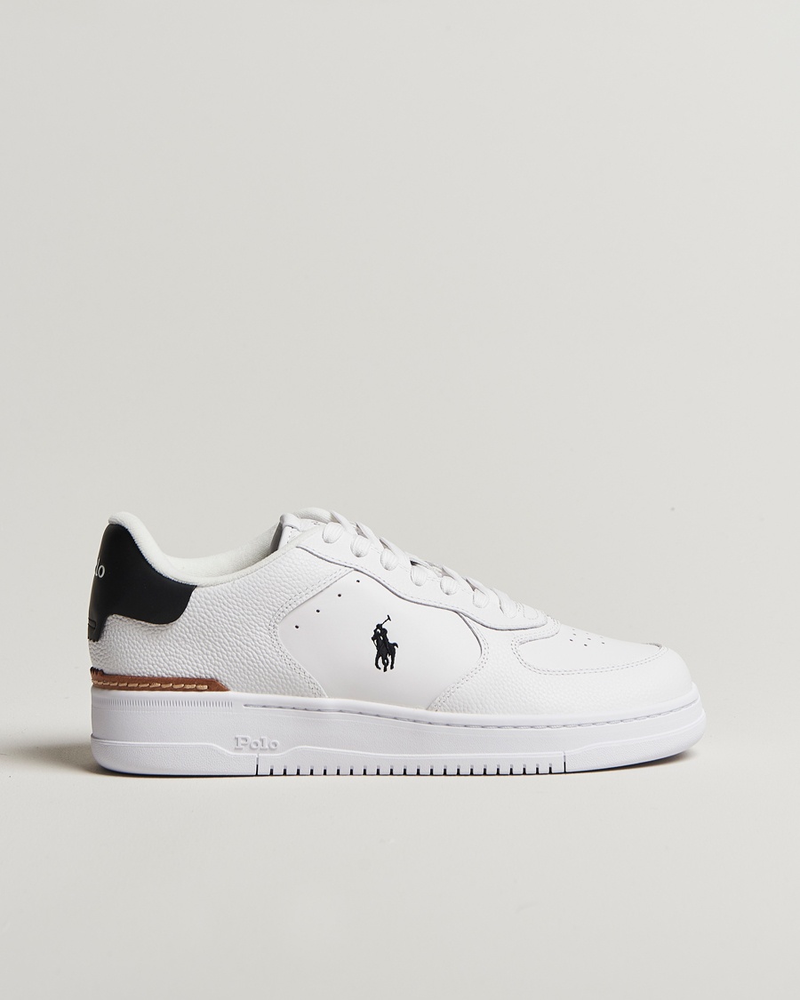 Polo Ralph Lauren Masters Court Sneakers White/Black – Vit