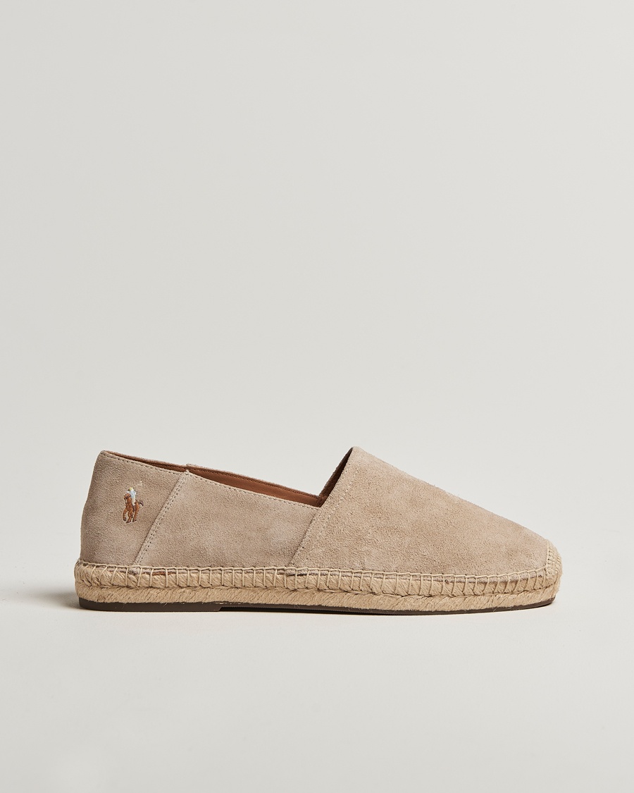 Herr | Tillfälligt säsongserbjudande | Polo Ralph Lauren | Cevio Suede Espadrilles Milkshake