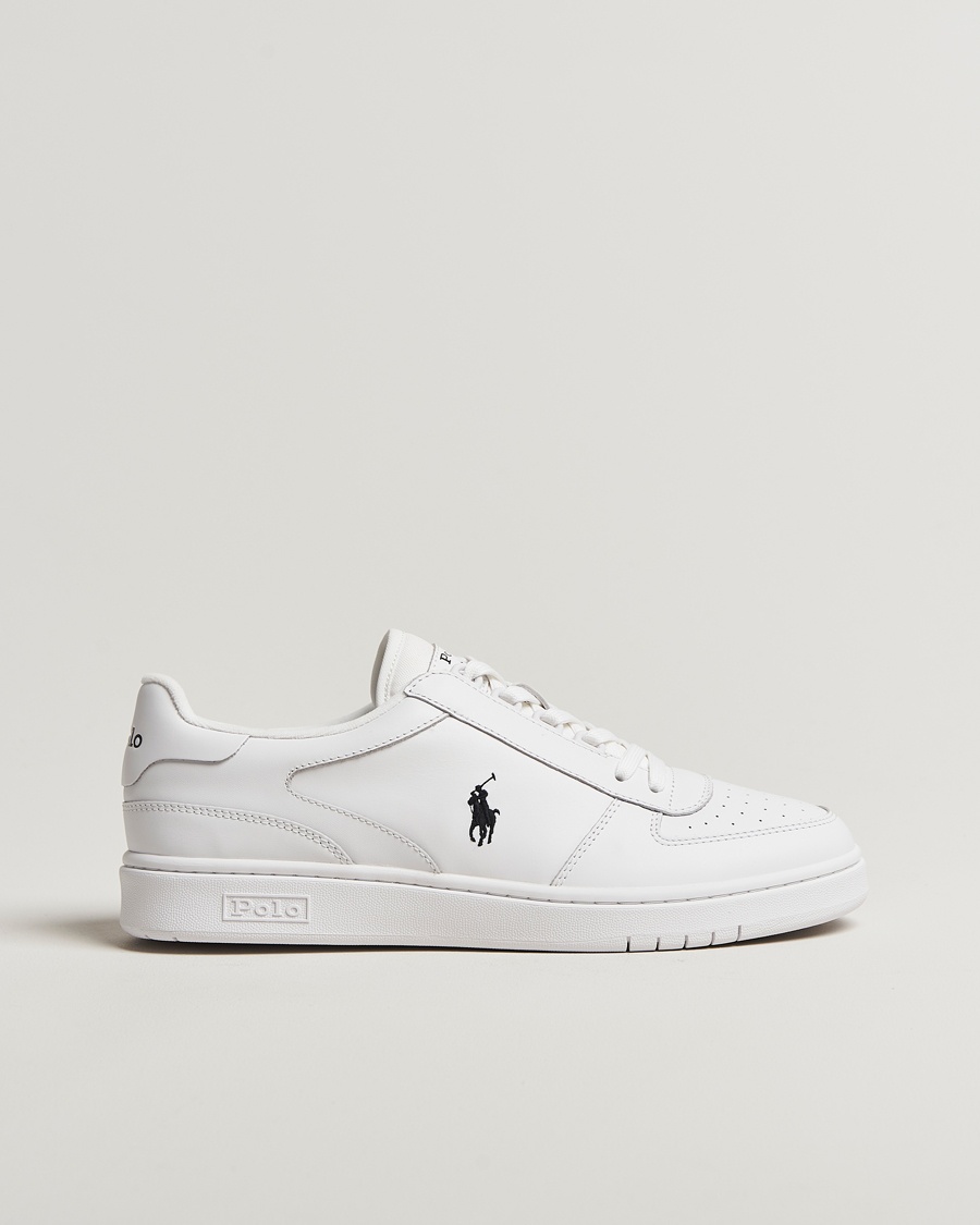Herr | Skor | Polo Ralph Lauren | Polo Court Leather Sneaker White
