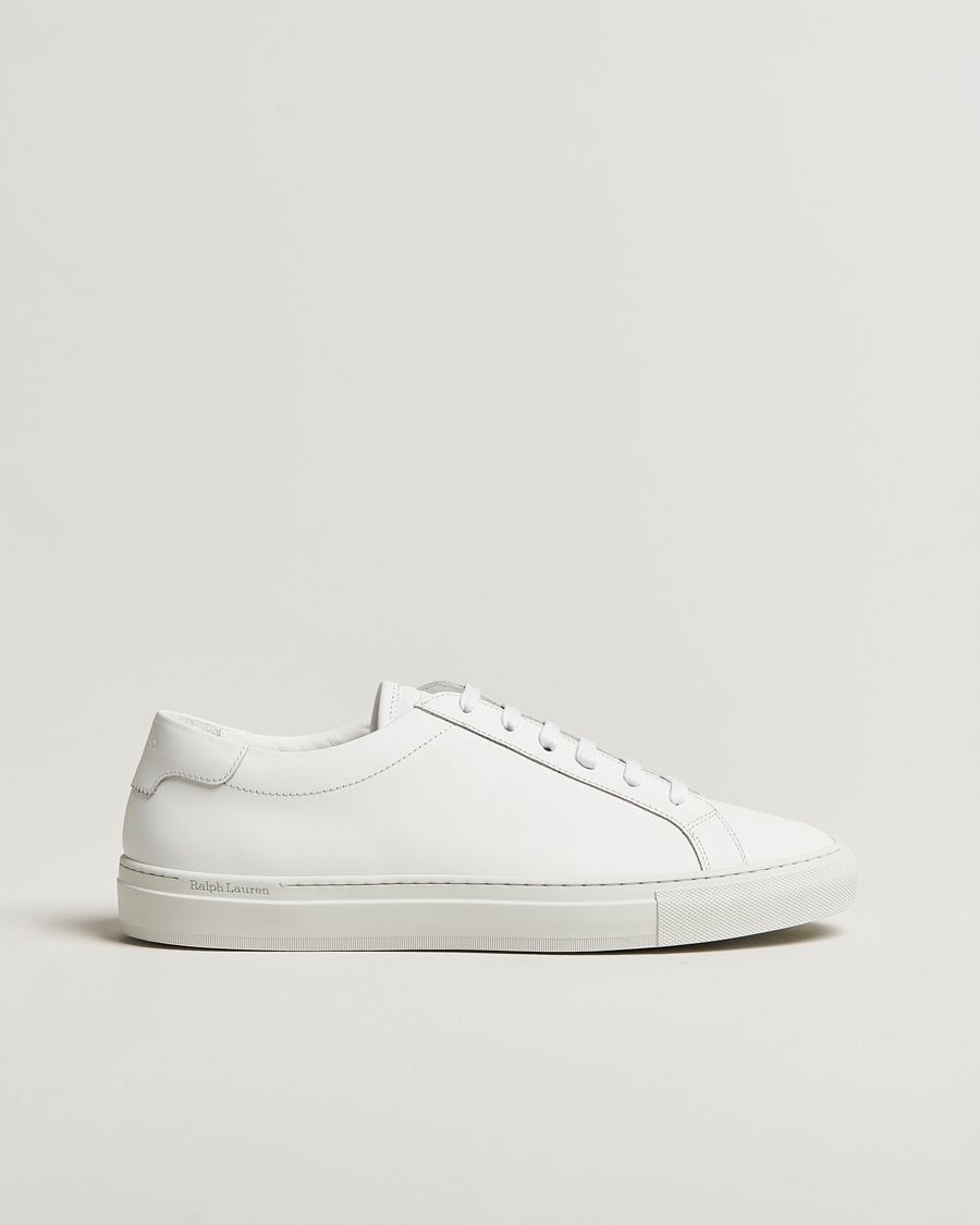 Polo Ralph Lauren Jermain Lux Leather Sneaker White – Vit