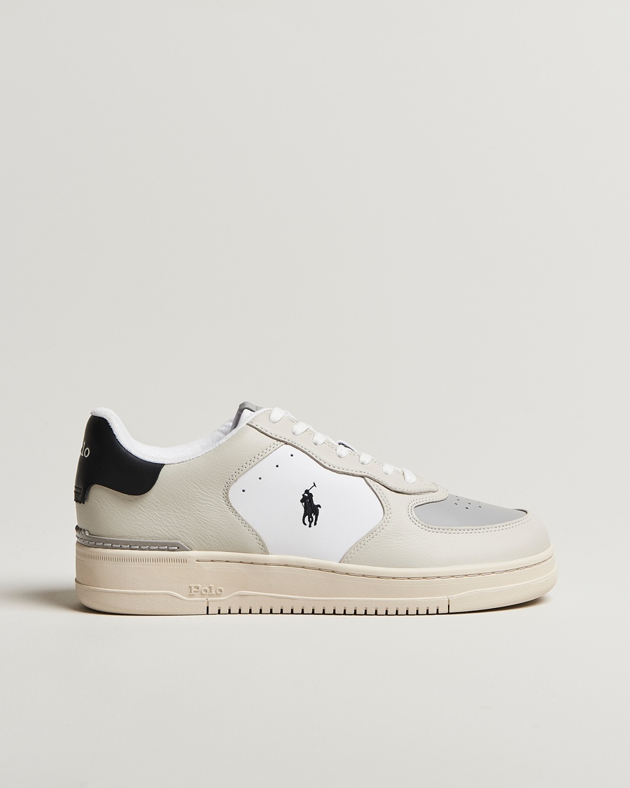 Herr | Skor | Polo Ralph Lauren | Masters Court Sneaker Tonal Bianco