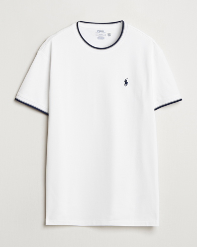 Herr | Kortärmade t-shirts | Polo Ralph Lauren | Mesh Polo Tee White