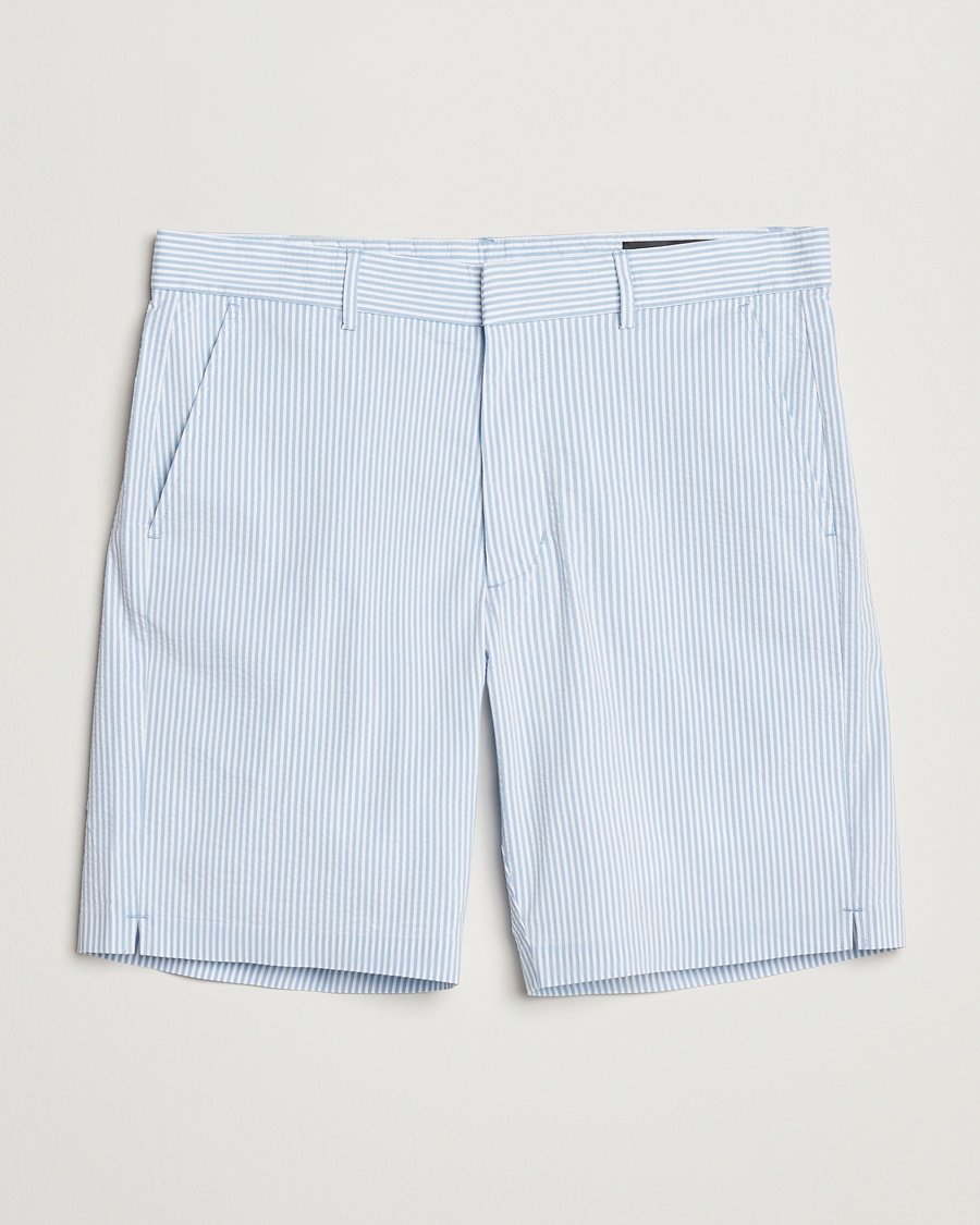 Herr | Shorts | RLX Ralph Lauren | Seersucker Shorts Powder Blue/Ceramic White