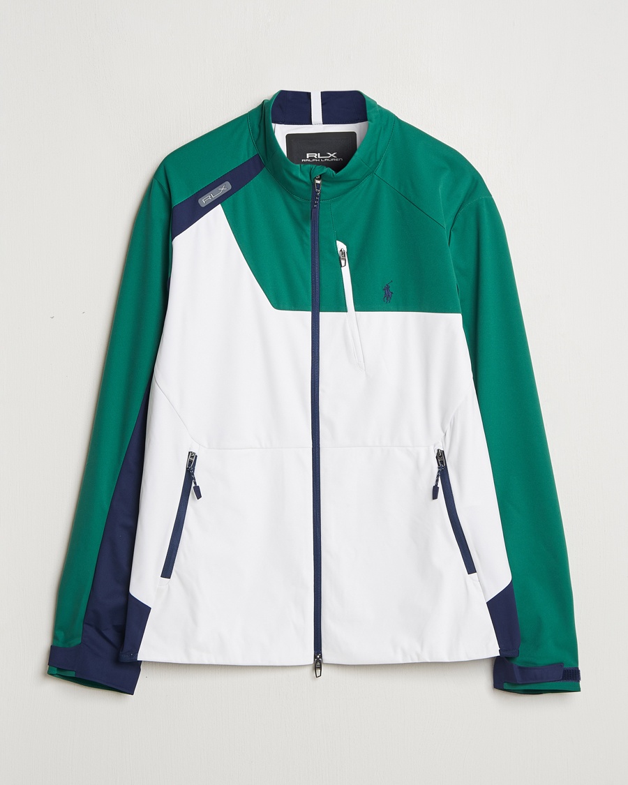 Herr | Funktionsjackor | RLX Ralph Lauren | Windbreaker Kelly Green Multi