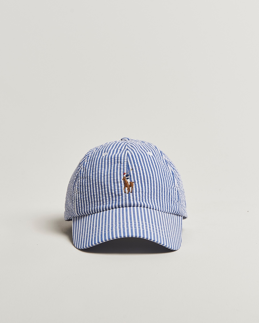 Polo Ralph Lauren Polo Ralph LaurenSeersucker CapCruise Royal – Blå