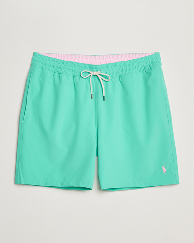 Herr | Badbyxor | Polo Ralph Lauren | Recycled Traveler Swimshorts Sunset Green