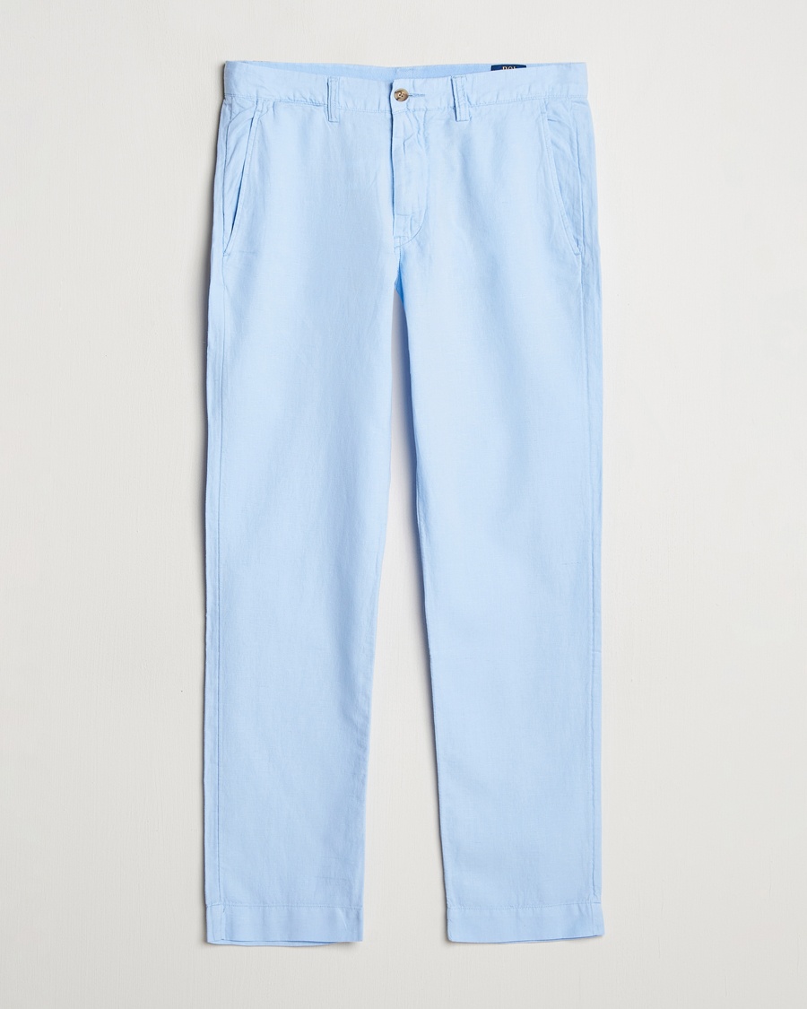 Herr | Byxor | Polo Ralph Lauren | Cotton/Linen Bedford Chinos Office Blue