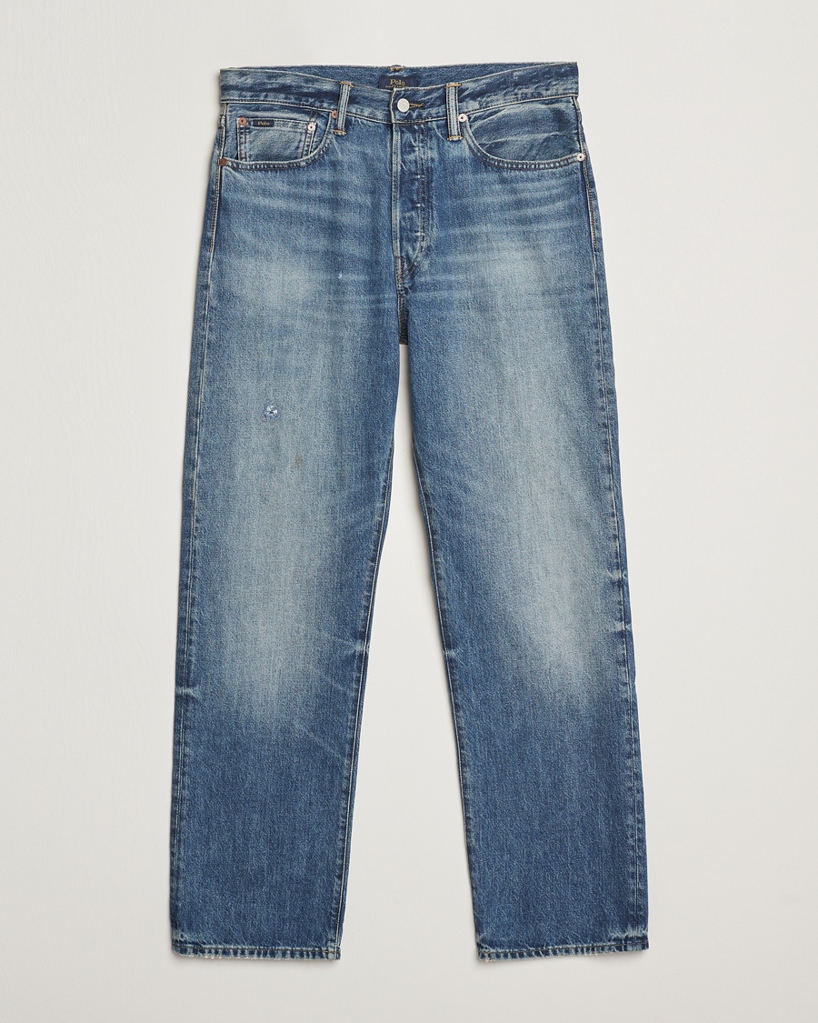 Herr | | Polo Ralph Lauren | Rigid Denim Straight Jeans Kensington Wash
