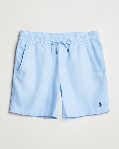Herr | Shorts | Polo Ralph Lauren | Prepster Drawstring Linen Shorts Office Blue