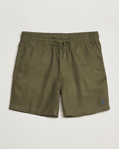 Herr | Shorts | Polo Ralph Lauren | Prepster Drawstring Linen Shorts New Olive