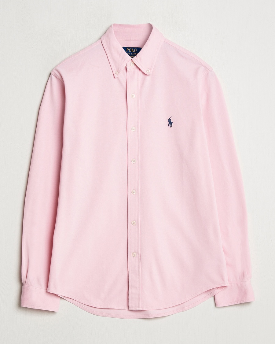 Herr | Skjortor | Polo Ralph Lauren | Featherweight Mesh Shirt Garden Pink