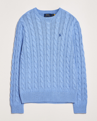 Herr | | Polo Ralph Lauren | Cotton Cable Pullover New Litchfield Blue