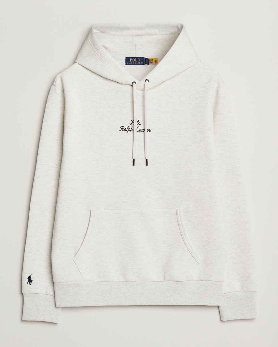 Herr | Tillfälligt säsongserbjudande | Polo Ralph Lauren | Central Logo Hoodie Soho Heather