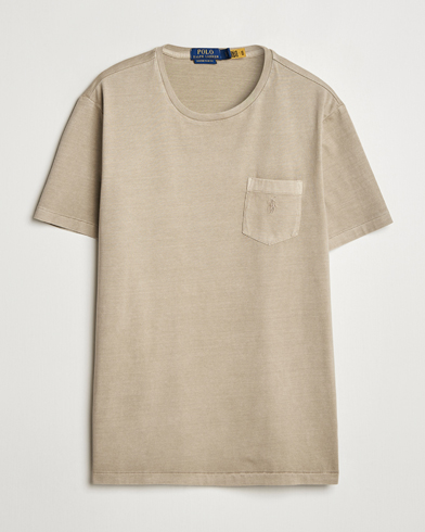 Herr | Kortärmade t-shirts | Polo Ralph Lauren | Crew Neck Pocket T-Shirt Olive