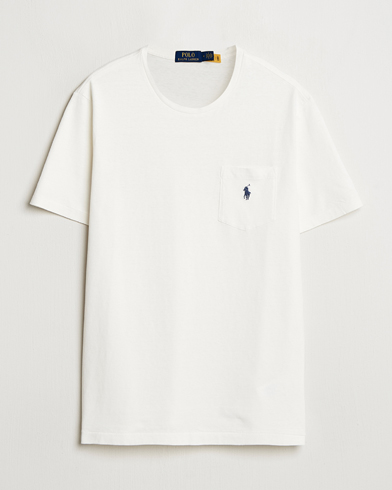 Herr | Kortärmade t-shirts | Polo Ralph Lauren | Cotton Linen T-Shirt Nevis