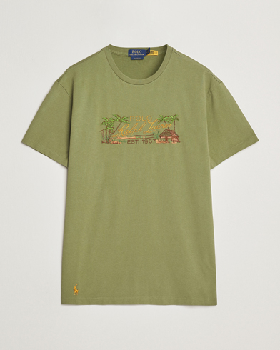 Herr | T-Shirts | Polo Ralph Lauren | Printed T-Shirt Tree Green