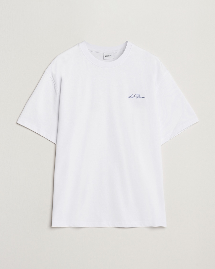 Herr | LES DEUX | LES DEUX | Crew T-Shirt White