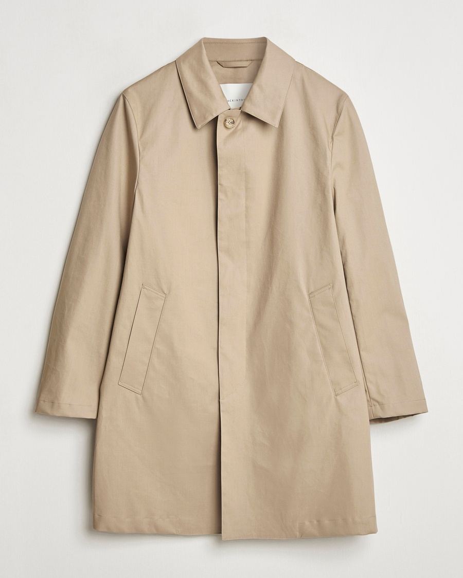 Herr | Business & Beyond | Mackintosh | Donoon Car Coat Fawn