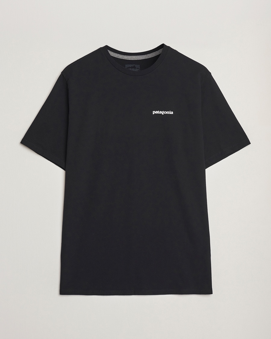 Patagonia P-6 Logo T-Shirt Black – Svart