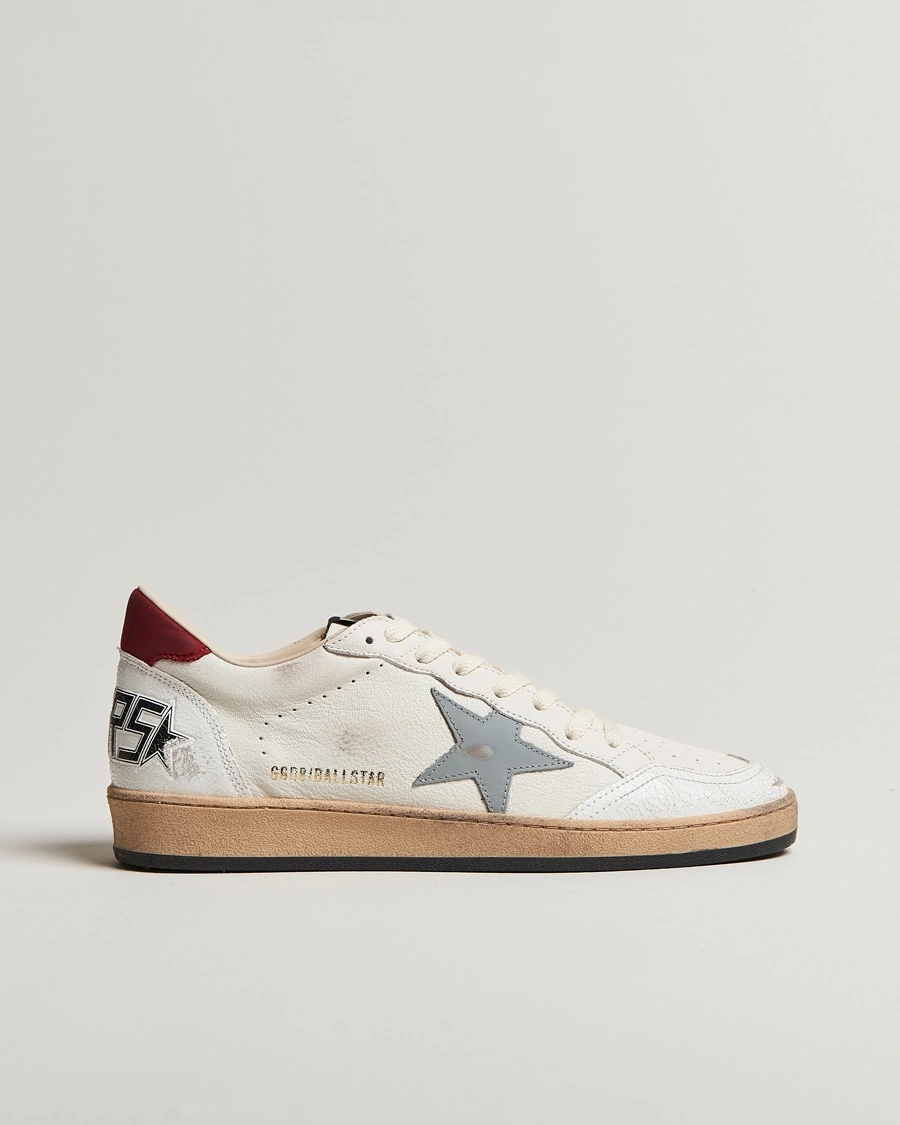 Herr | | Golden Goose | Ball Star Sneakers White/Grey