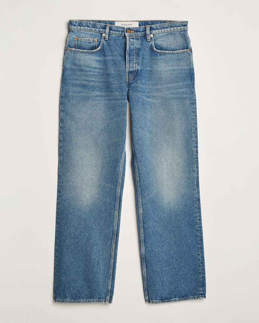 Herr | Straight leg | Golden Goose | Corey Denim Jeans Blue Wash