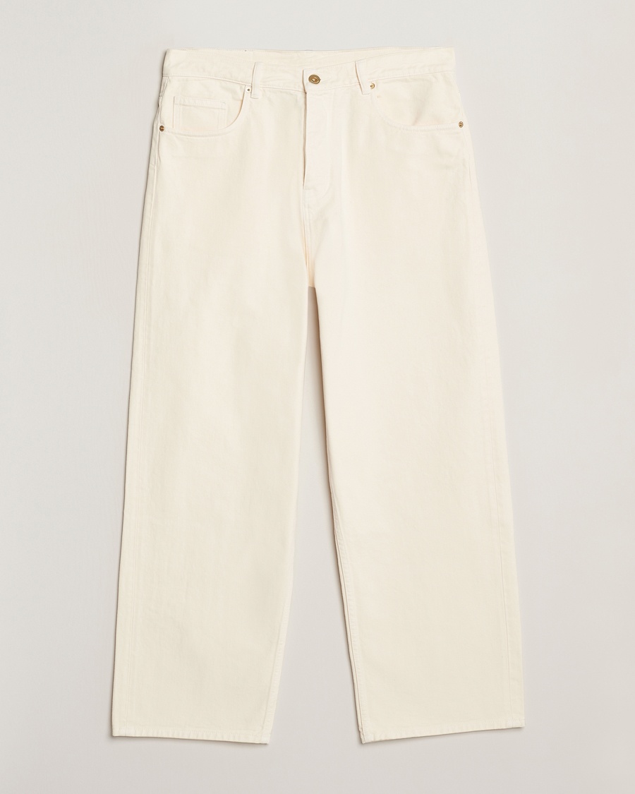 Herr | Jeans | Drôle de Monsieur | Wide Fit Jeans Off White