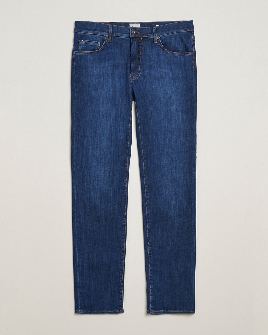 Herr | Slim fit | Brax | Chuck Hi-Flex Denim Dark Used