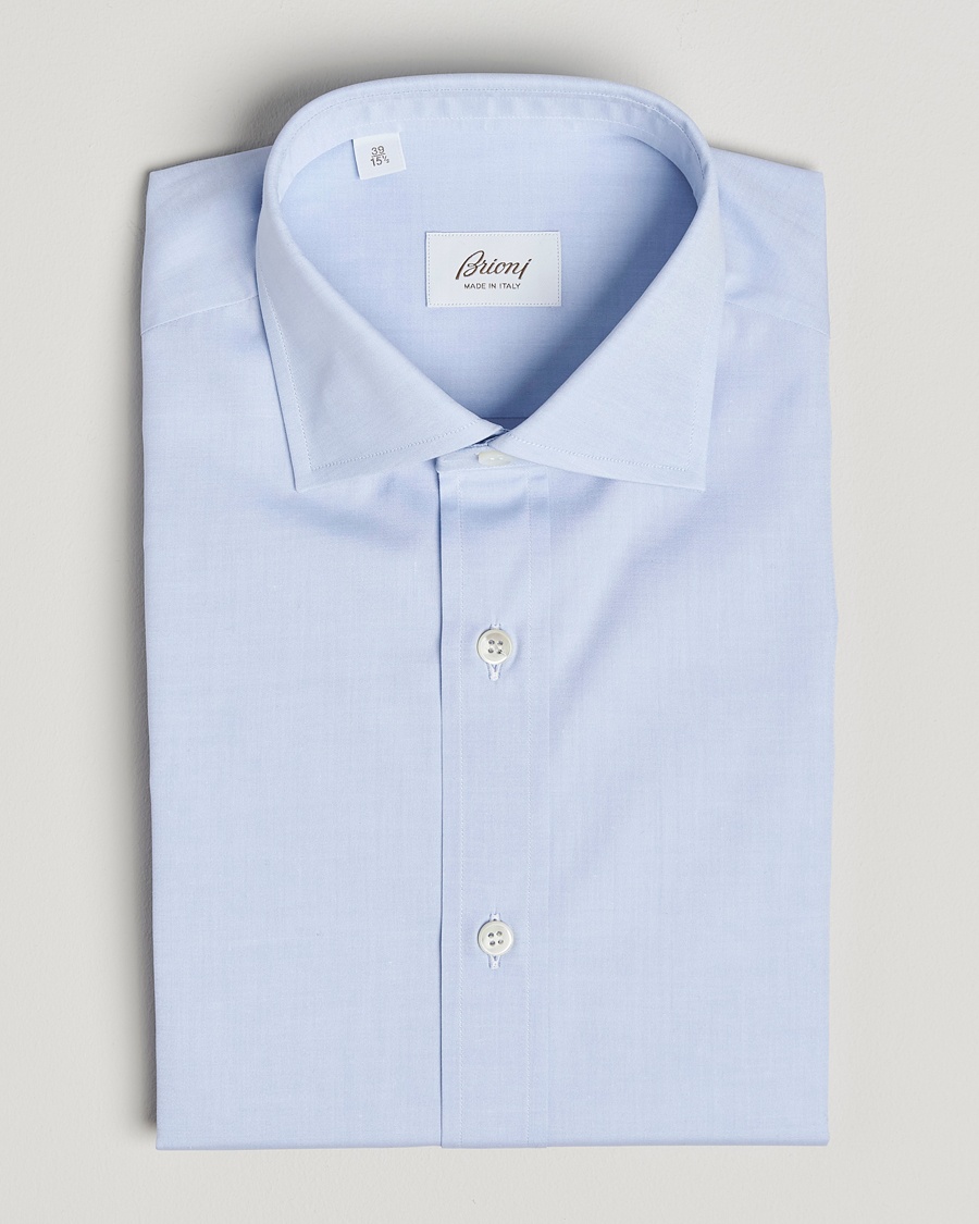 Herr | | Brioni | Slim Fit Dress Shirt Light Blue
