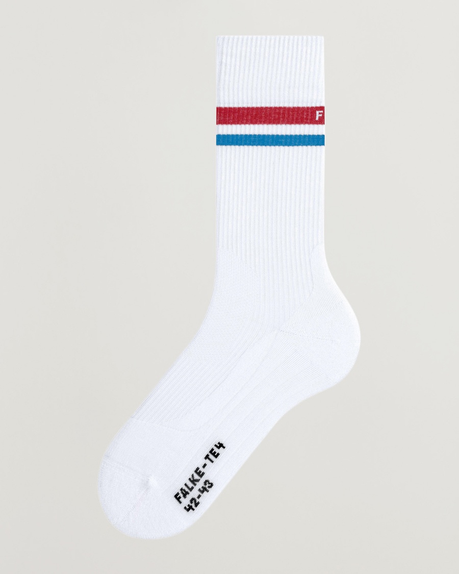 Herr | Kläder | Falke Sport | TE4 Classic Tennis Socks White/Red