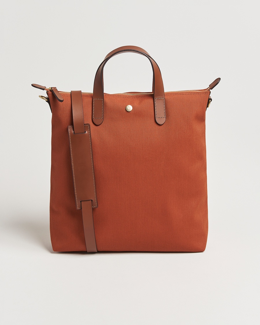 Herr | Totebags | Mismo | M/S Canvas Shopper Terracotta/Cuoio