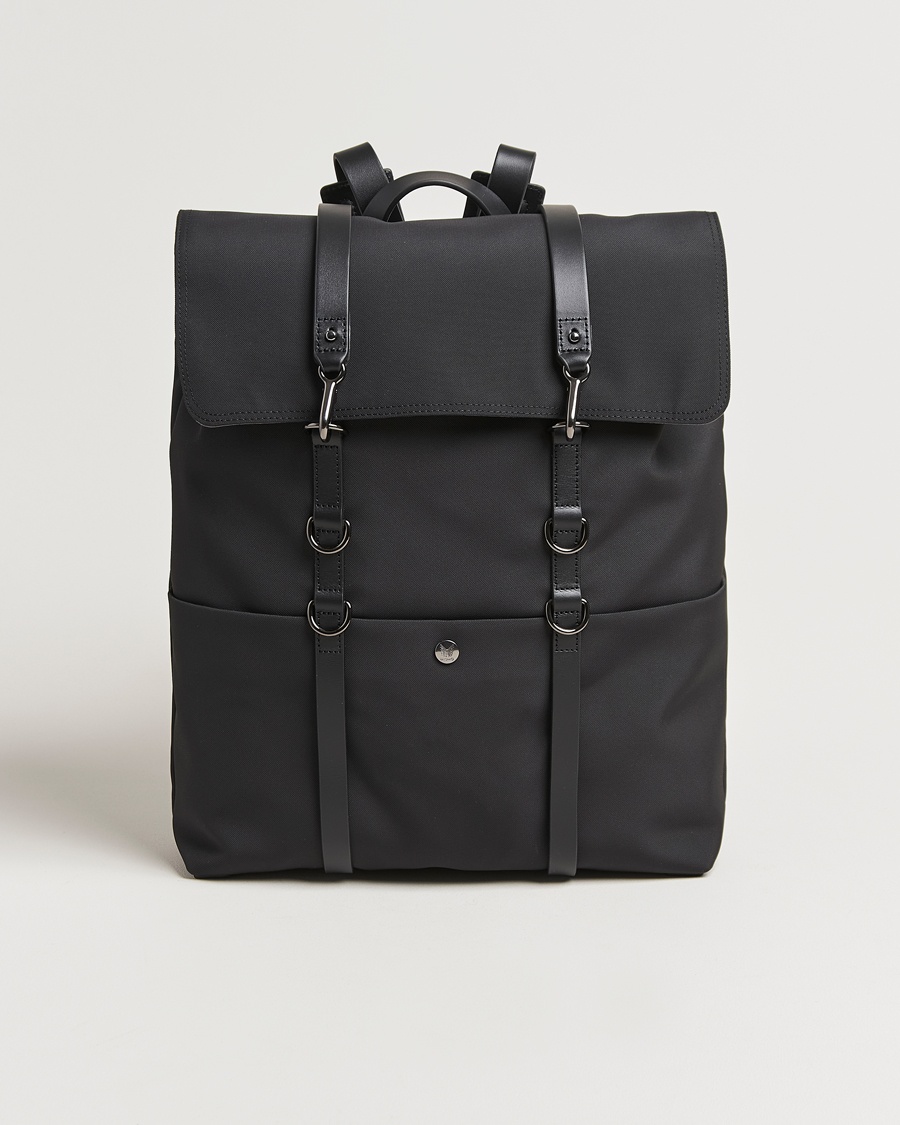 Herr | Ryggsäckar | Mismo | M/S Nylon Backpack Eclipse Black/Black