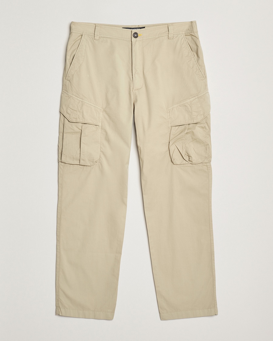 Herr | Byxor | Parajumpers | Edmund Garment Dyed Twill Cargo Pants Asparagus
