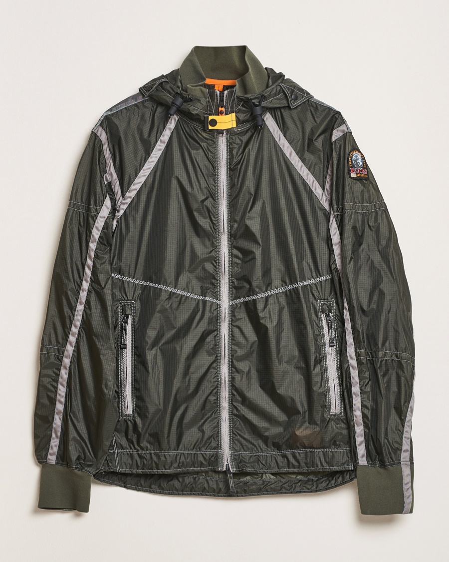 Herr | Funktionsjackor | Parajumpers | Edge Nylon Double Ripstop Hooded Jacket Thyme Green