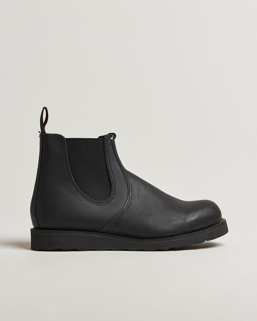 Herr | Svarta kängor | Red Wing Shoes | Classic Chelsea Boot Black Harness