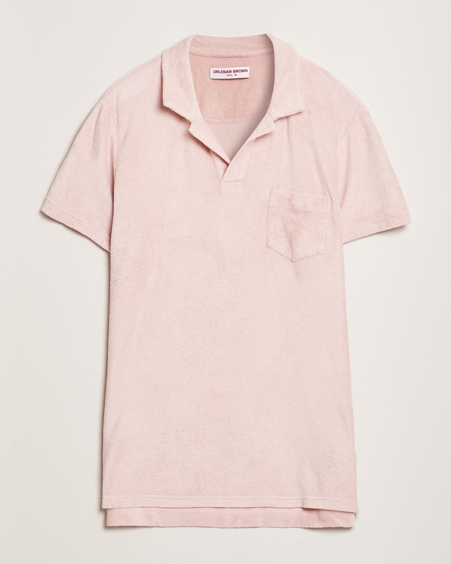 Herr | Orlebar Brown | Orlebar Brown | Terry Polo Pink Sand